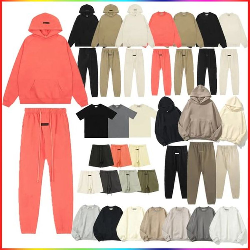 5A Designer 3D Pullover essetials Hoodies Luxury Men's Women's Warm Basketball essentaial Sweatshirts for Winter Casual Clothing e