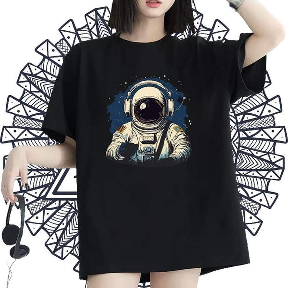 a woman tshirt cotton g cosmonaut spring summer t