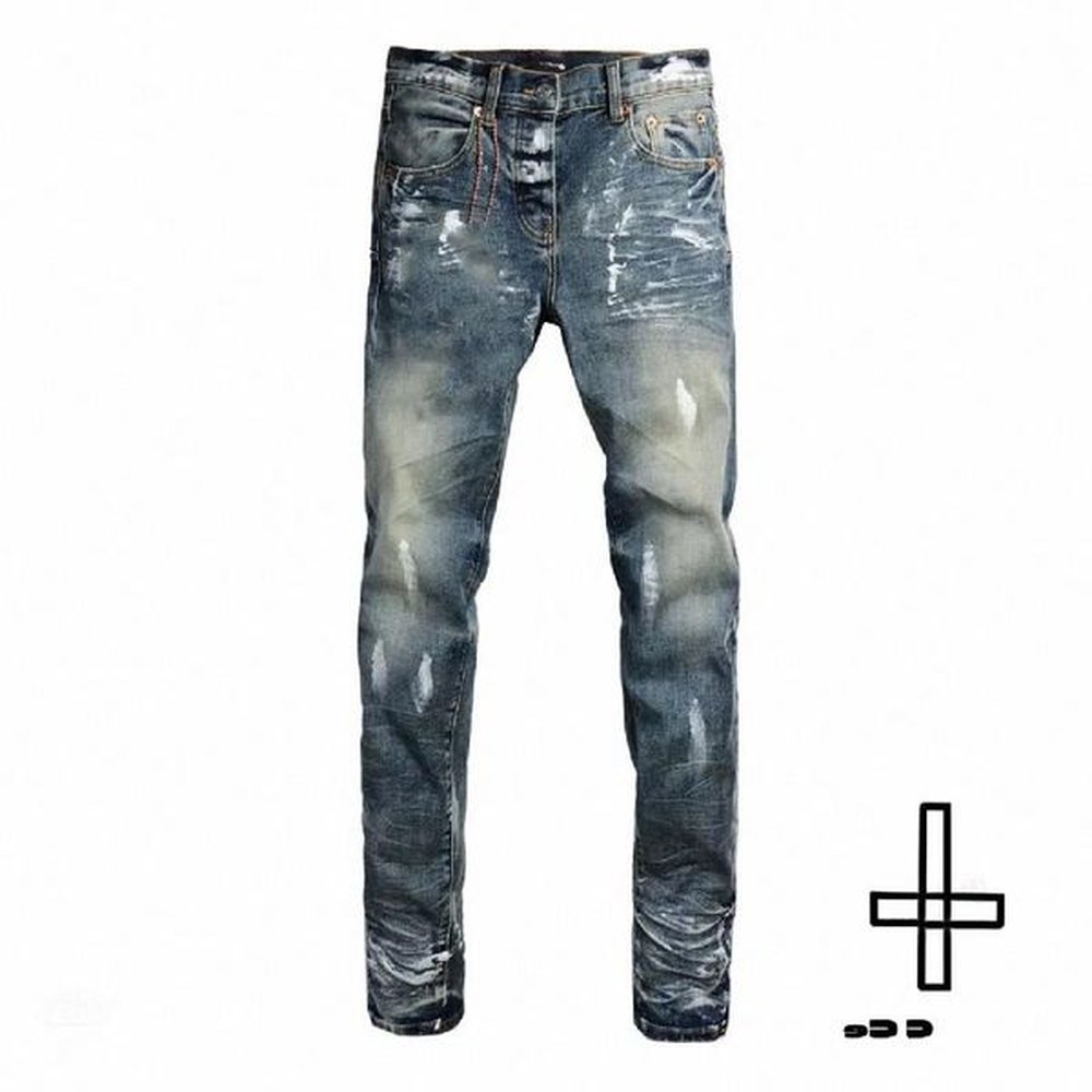 ADS Designer jeans mens purple jeans Denim Trousers Fashion Pants High-end Quality Straight Design Retro Streetwear Casual Sweatpants Jogger