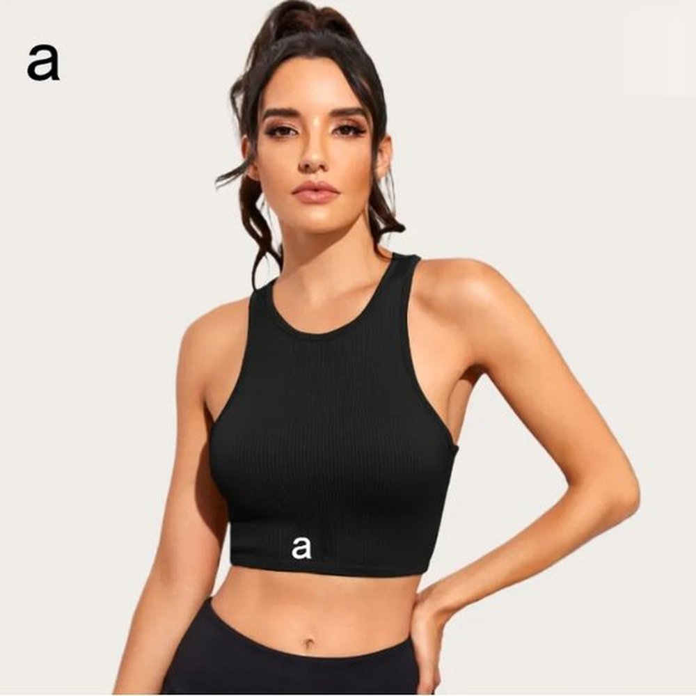 aill align tank tp u bra yga outfit wmen summer