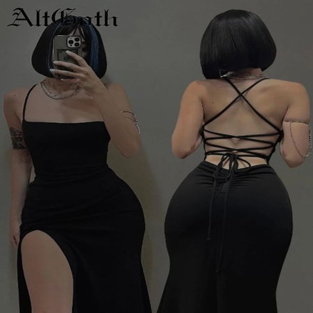 altgoth coquette elegant party dress women mall goth vintage aesthetic