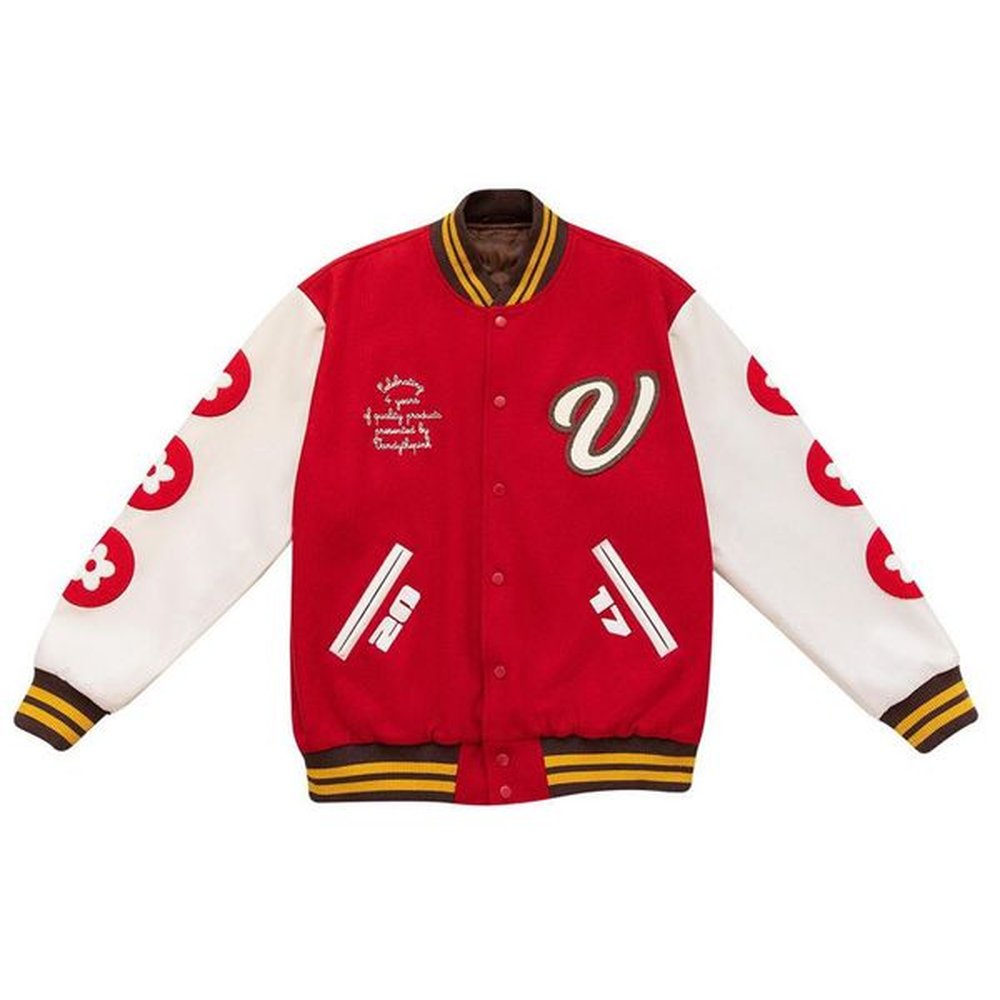 American Man Woman Windbreaker Black Cotton Coat Varsity Leather Long Sleeve College Baseball Uniform Jacket Patchwork Embroidery Streetwear
