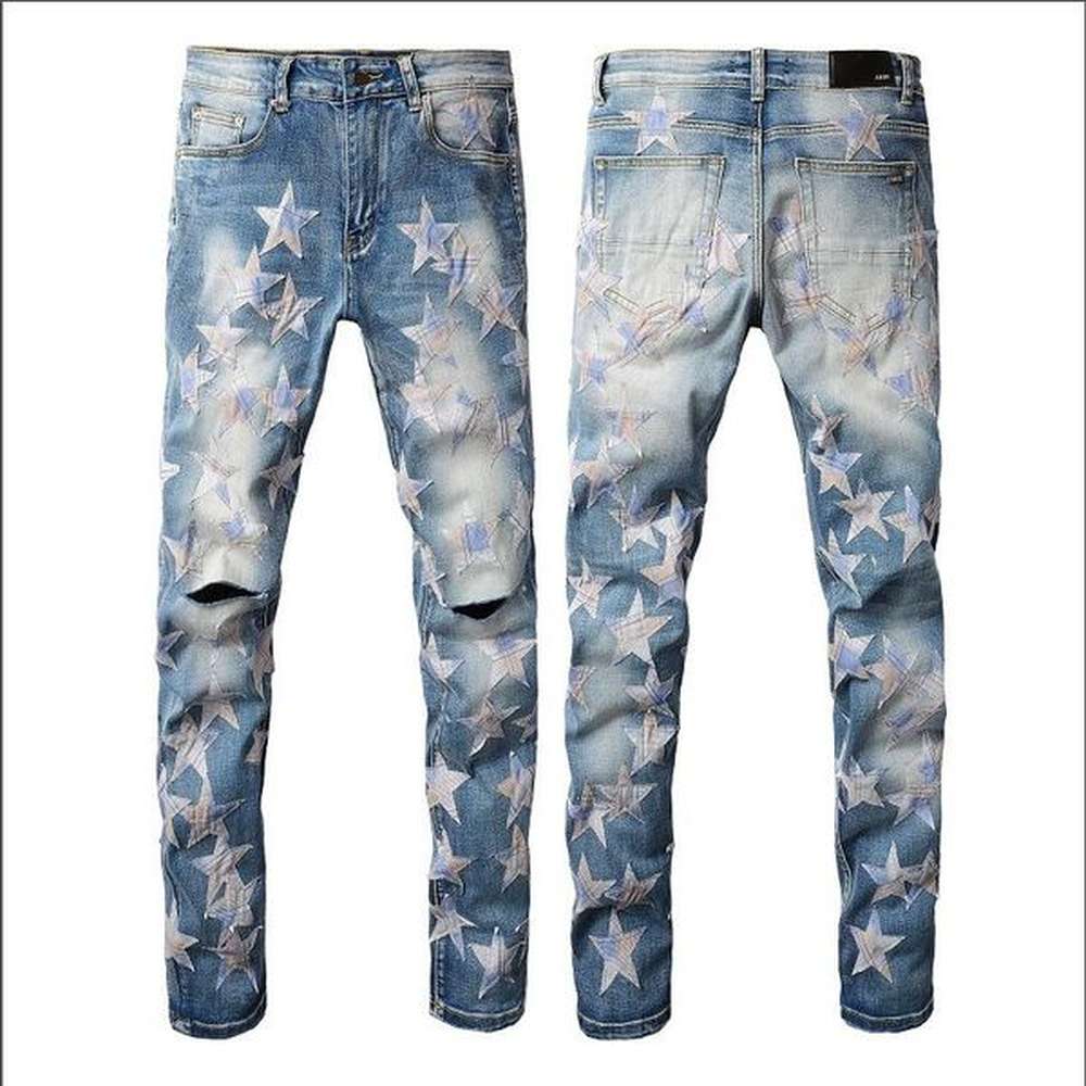 Amirijean Designer Purple Jeans Amirijean Distressed Ripped Ksubi Jeans Women Mens Baggy Jeans Denim Biker Black Blue Slim Fit Motorcycle Hi
