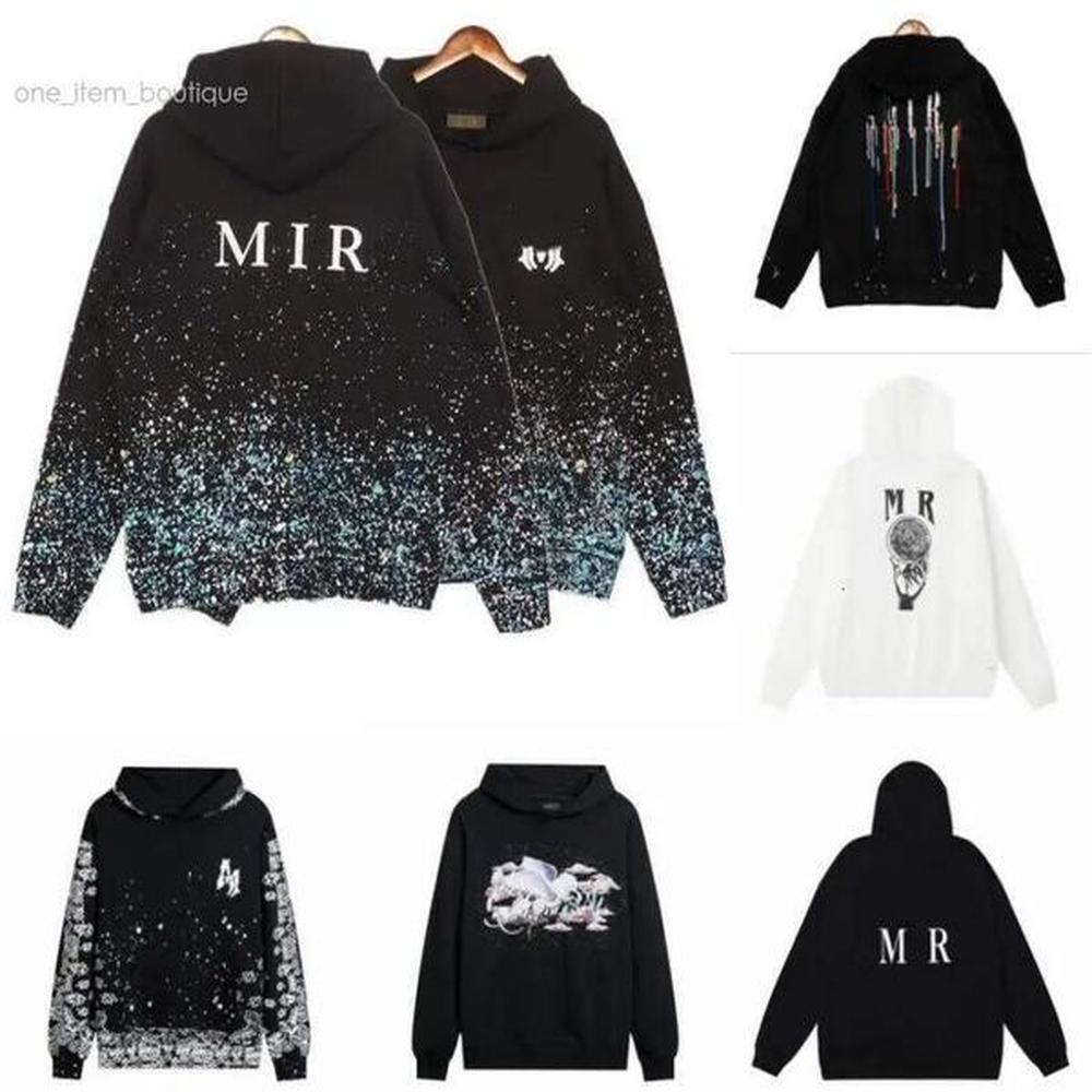 Amirilys Hoodie Designer For Mens Hoodies Letter Print Hoodie Men's Hoodies Streetwear Top Breathable Coat Social Club Blue Amirihoody