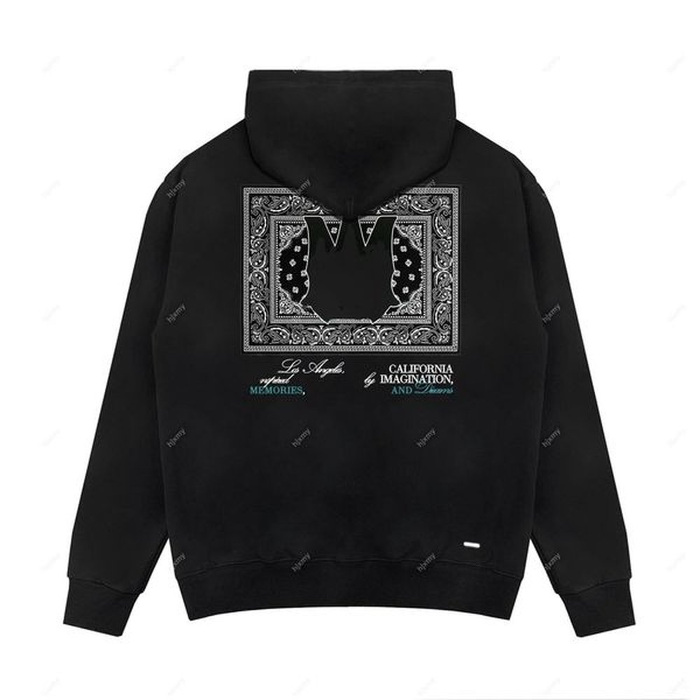 Amirisweatshirt Hoodie Mens Women Designers Hoodies Pants Winter Warm Man Clothing Black Tops Long Sleeve Pullover Cottons Clothes Tracksuit