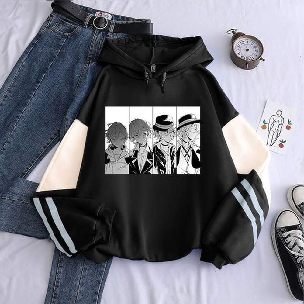 anime mens bungo stray dogs nakahara chuuya hoodies women s