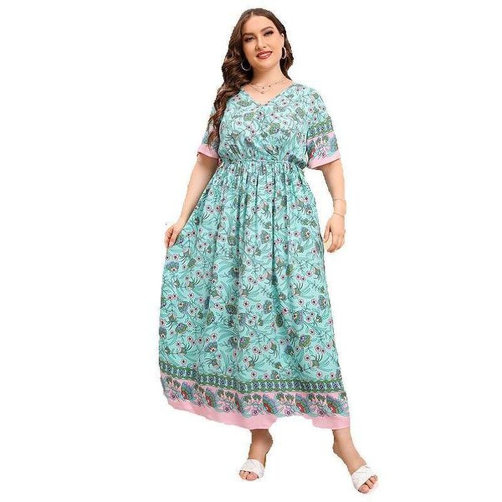 australian oversized womens loose vneck dress high waisted long skirt