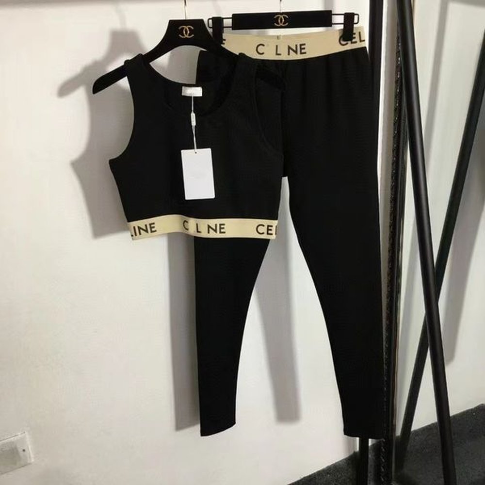 authentic highquality yoga clothes suit fashion matching white temperament slim