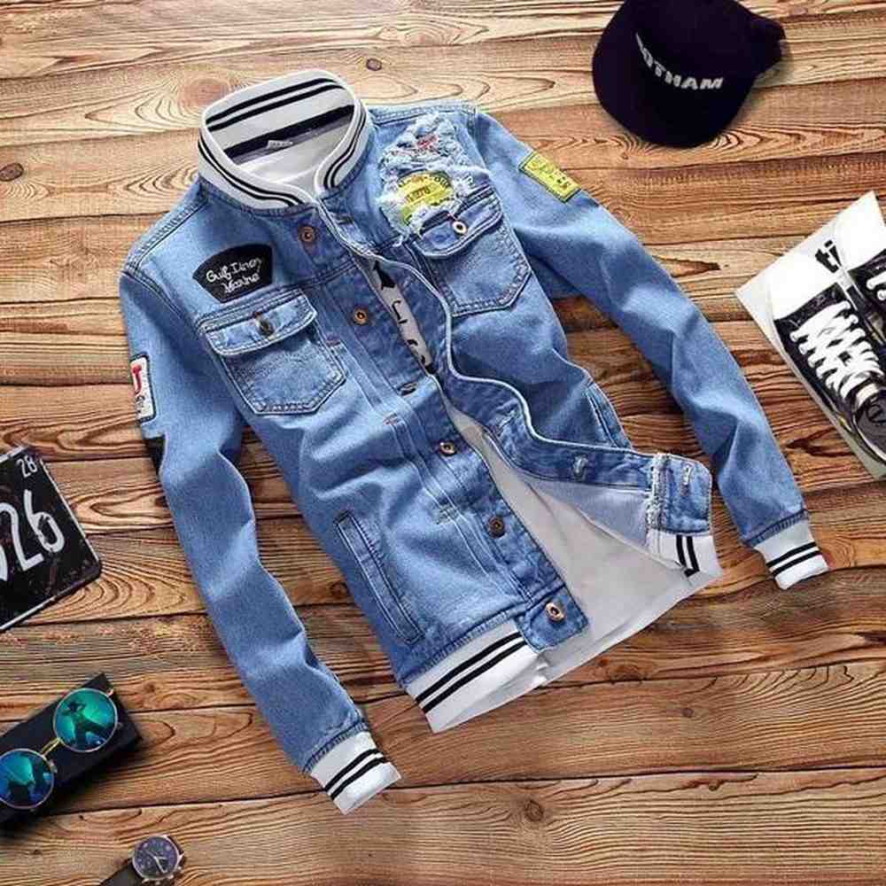 Autumn and winter Japanese fashion jacket casual and loose fit suitable for mens denim jacket Harajuku Bf style jacket W241102