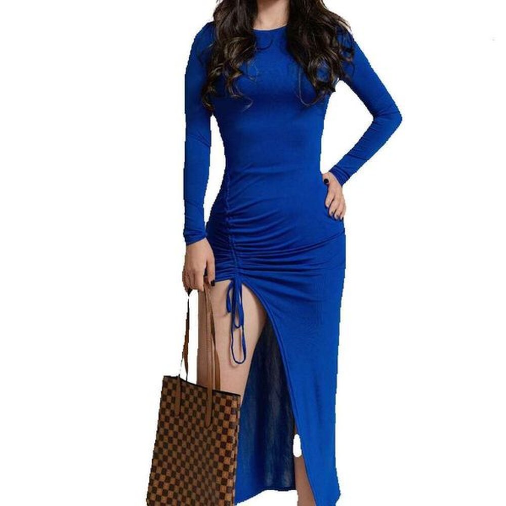 autumn and winter new fashionable womens clothing solid color slim