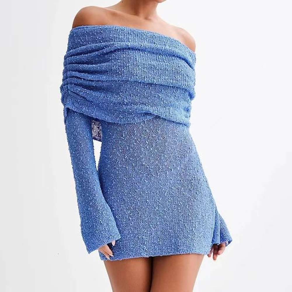 autumn and winter new womens designer high quality sexy long