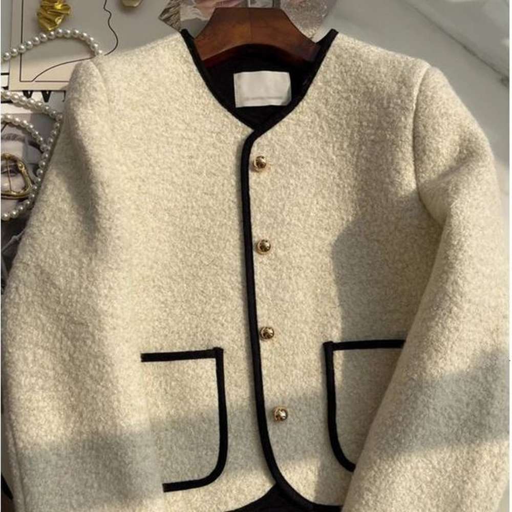 autumn elegant beautiful y white jacket for women highend fashionable