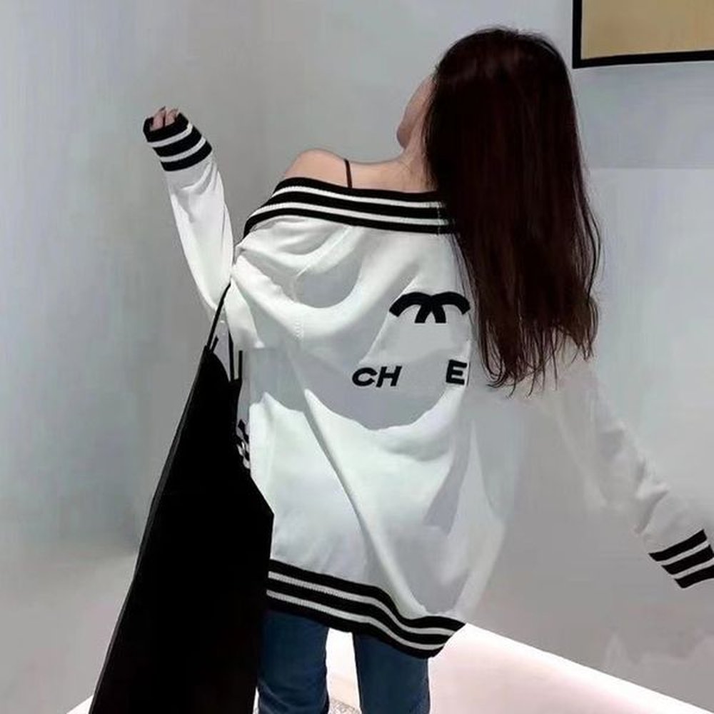 autumn high quality womens knitted cardigan sweater jacket designer fashion