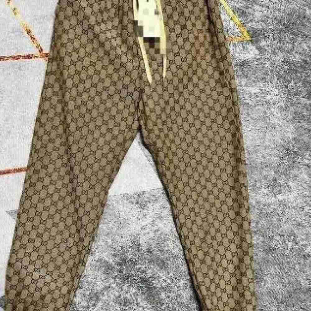 Autumn mens pants designer luxury outdoor Motion sweatpants joggers letter Jacquard trousers Double letters Casual Cargo pant