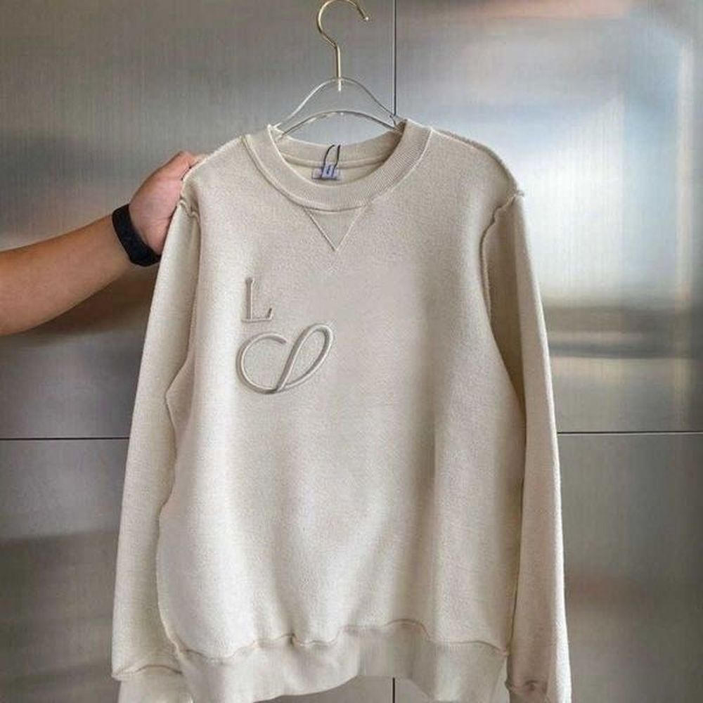 Autumn sweatshirt designer sweater fashion embroidery pullover top round neck long sleeved shirt men women reverse wear hoodie oversize swea