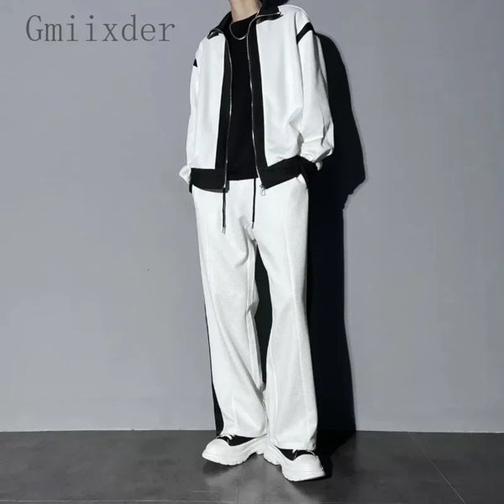 Autumn Winter Plush Sweatshirt Pants Set for Men Women Hip Hop Elegant Sports Wear Loose Fitting Casual Sports Two-piece Set 241116