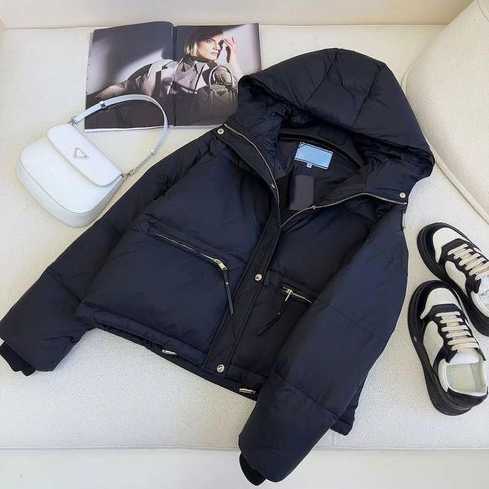 aw women jacket parkas down hooded coat fashion casual short
