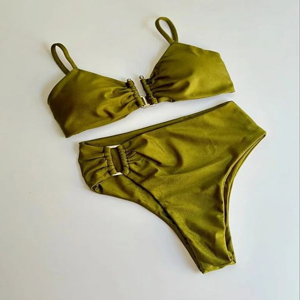 bandeau bikini push up women swimsuits sexy female swimwear