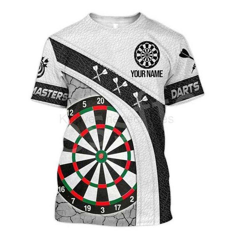 Bar Entertainment Darts Club Fun Indoor Sportwear T-shirts Summer 3D Print Harajuku Loose Daily Casual Short-sleeved T Shirt TeeM240717