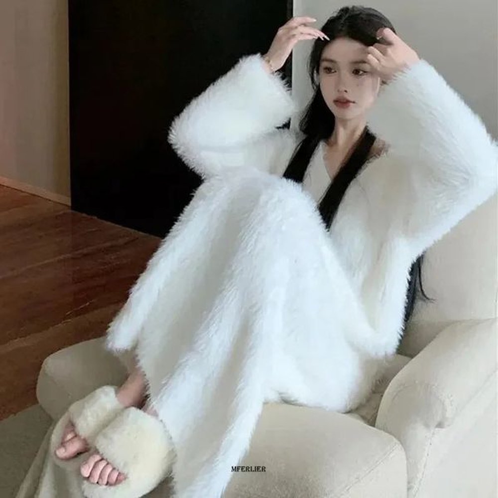 basic casual dresses plus size xl kg winter wool dress