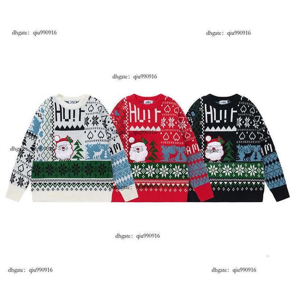 Beiluohe Trendy Brand 24 Autumn/Winter New Men's and Women's Loose Couple Knitted Sweater Round Neck Top