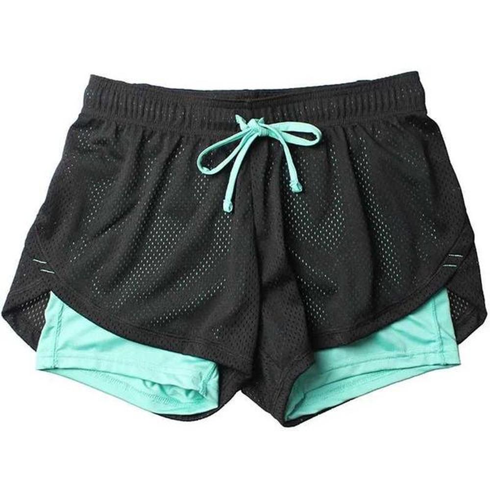 BLESSKISS Yoga Shorts Women Fitness Spandex Neon Elastic Summer Running Workout Short Leggings For Ladies Gym Sport ShortsX241104