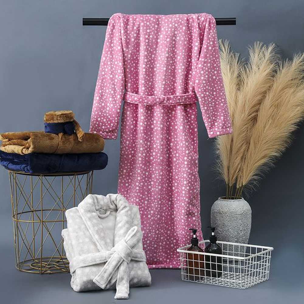 blongsleeved island fleece pajamas for women in autumn and winter