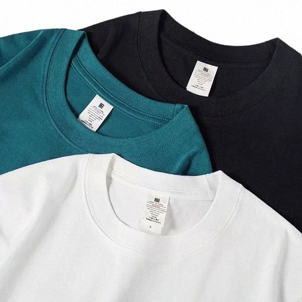 bornladies womens summer cott tshirt bottoming basic fiable solid