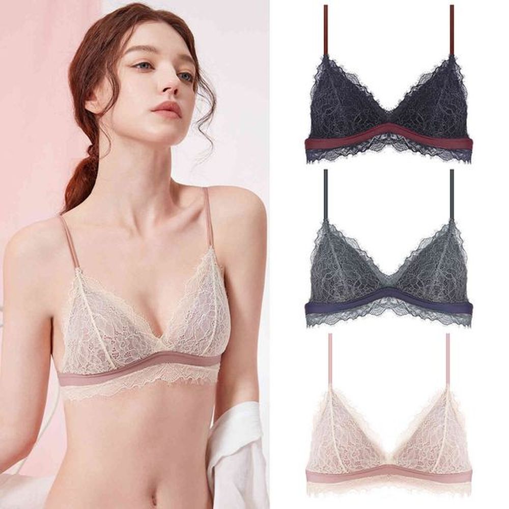 bra set new spring and summer ultrathin french triangle