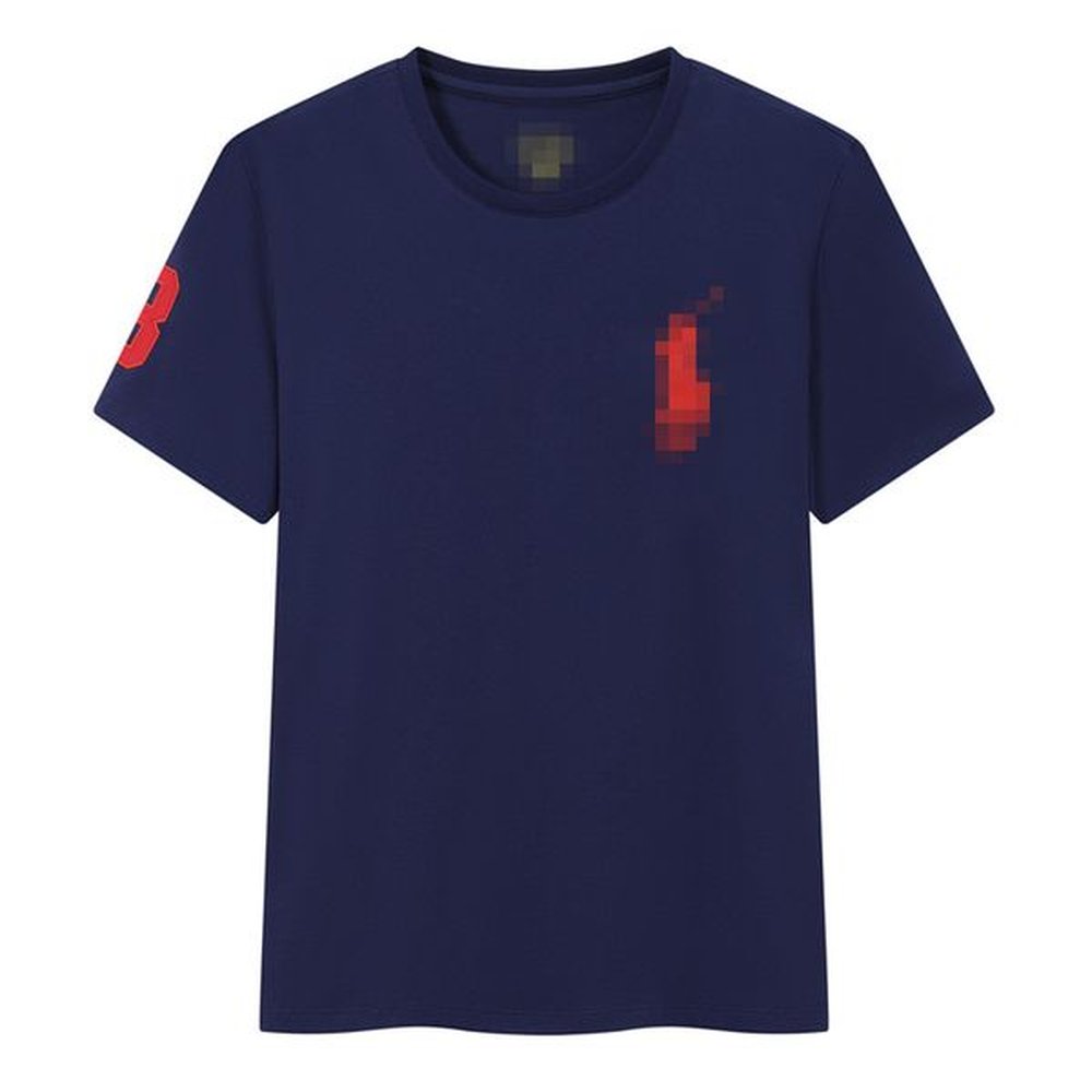 Brand Business Quick Drying T-shirt Top Designer Ralp Mens Premium Polos T-shirt Laurens Letter Embroidered T-shirt Classic Versatile Couple
