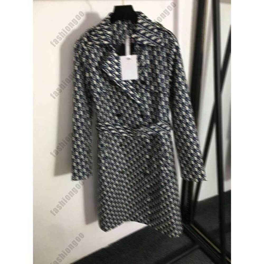 brand designer womens jacket classic style new product waistband long