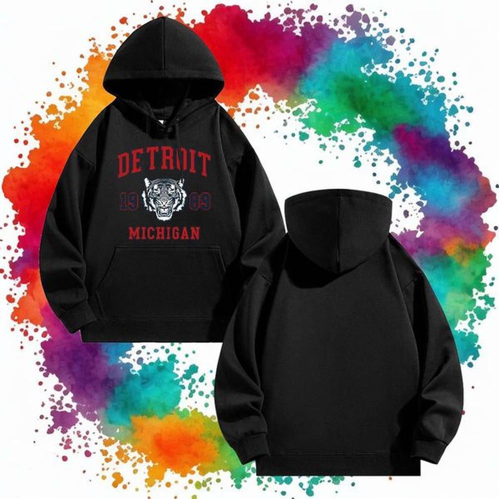 Brand Hoodie for Men Hooded Collar Long Sleeves Wholesale Men Tops Hoodie US Plus Size Clothings Street Casual Thick Fleece