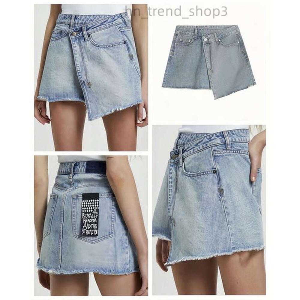 brand long jean denim shorts cycling pant short cowboy skirt