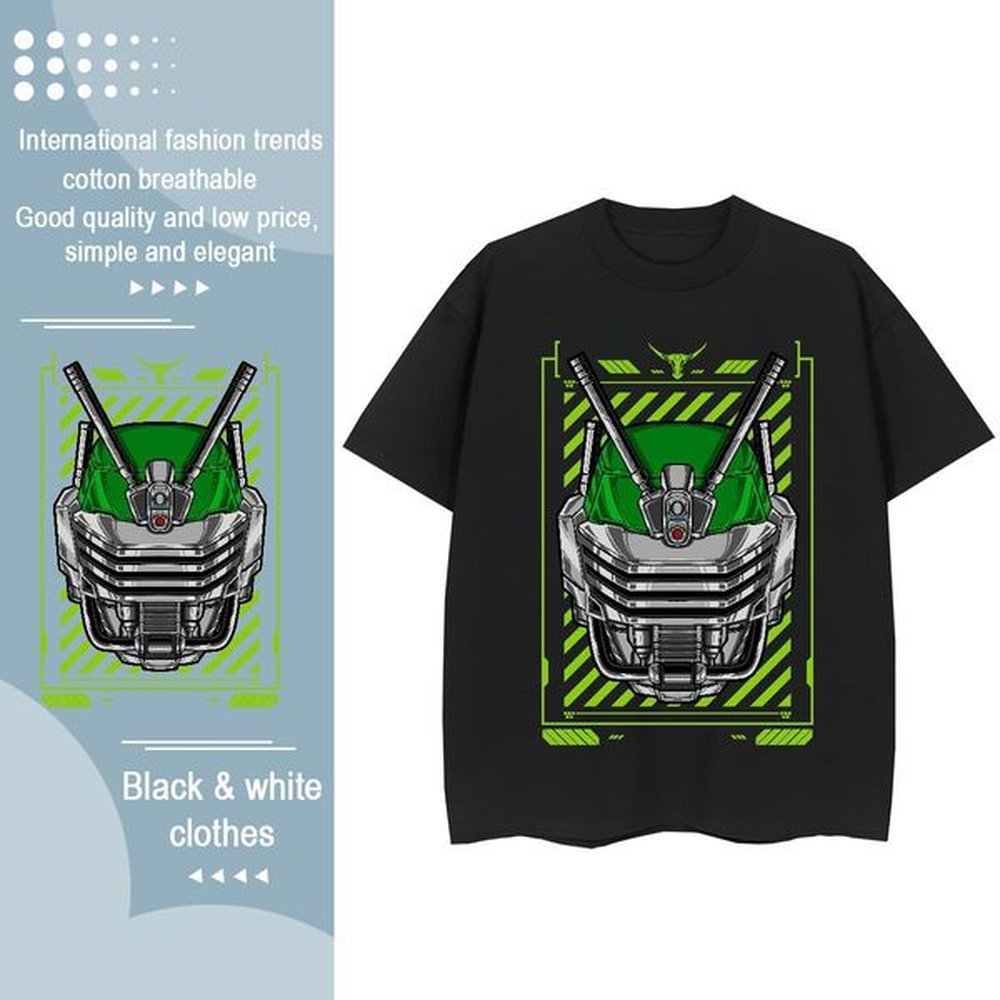 Brand T-Shirts for Men 230g 100% Cotton ET Sport White Plus Size Crew Neck Couples T Shirts DIY Top Tees