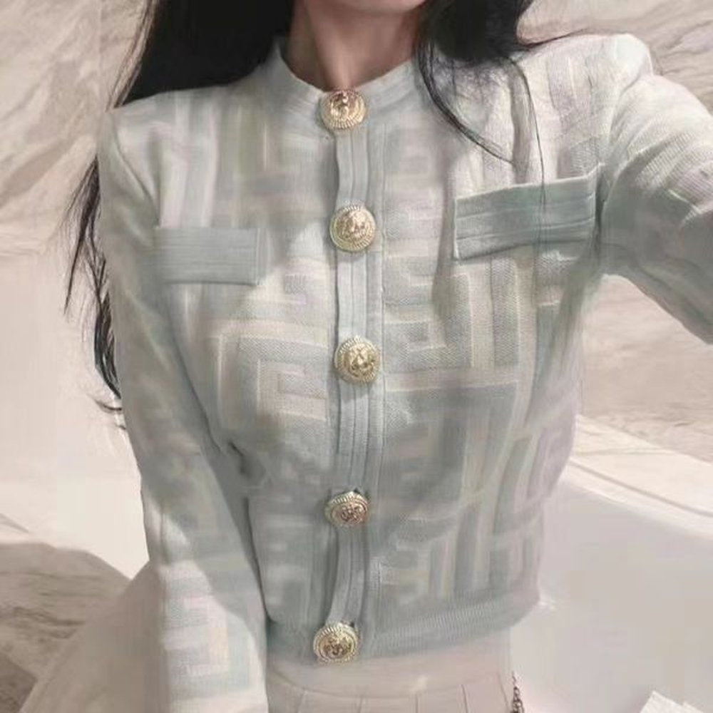 brand womens sweater kmits tees womens jacket cashmere cardigan midlength