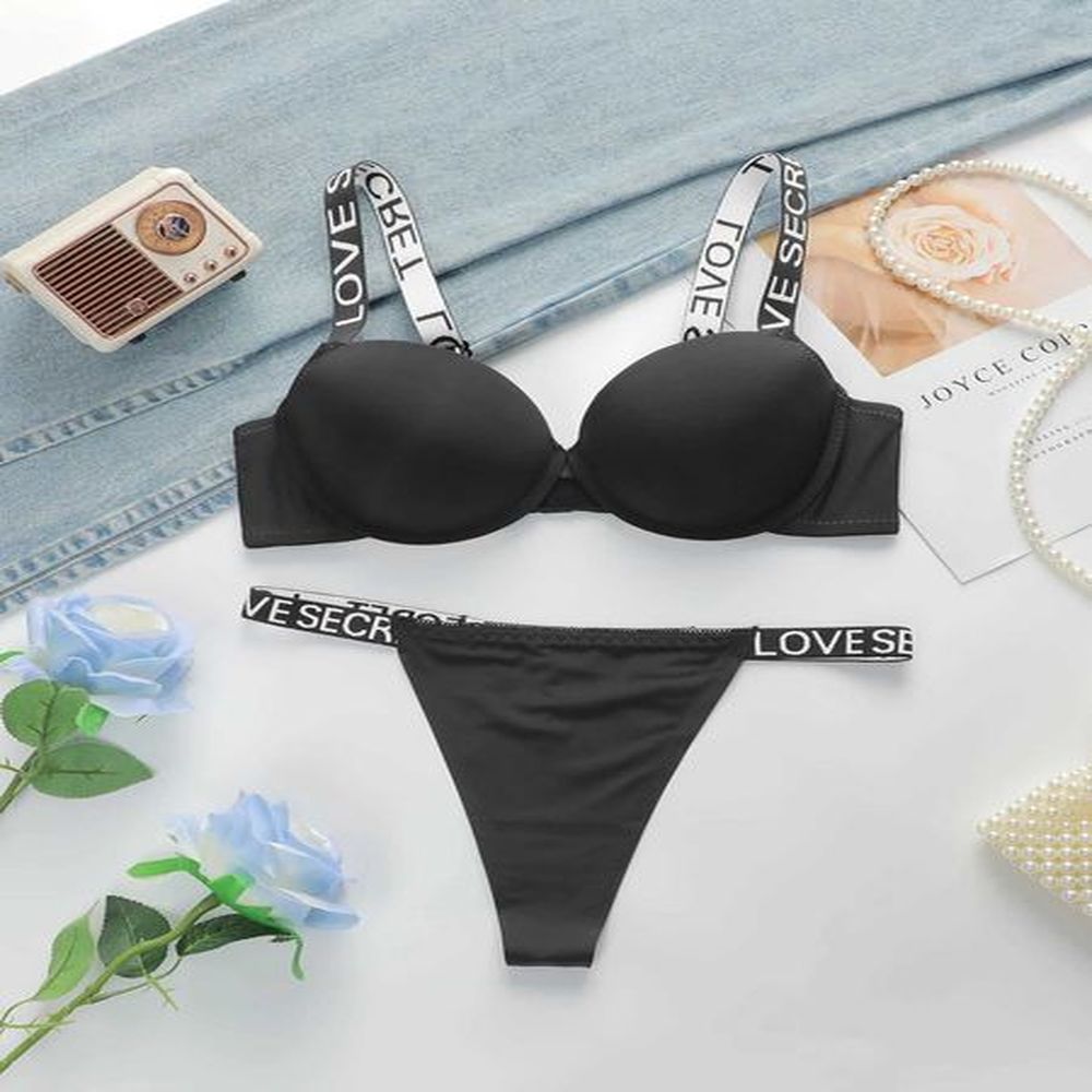 bras sets best selling sexy party promotion style glossy letter