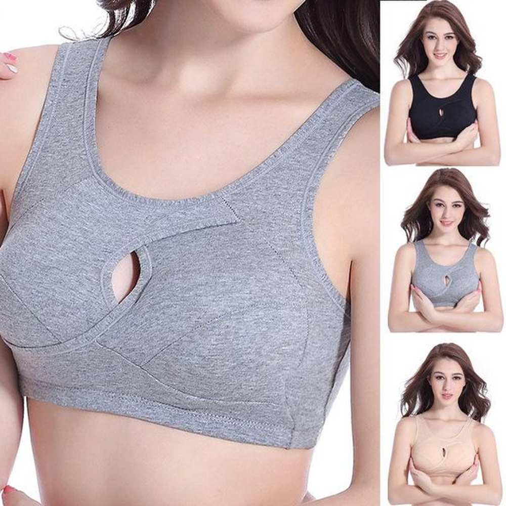 bras womens sexy lingerie cotton sports bra seamless antisagging sleep
