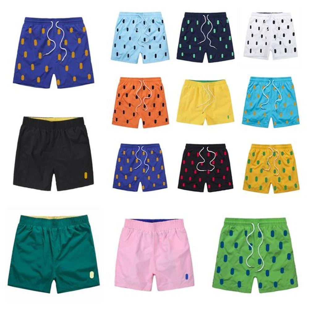 breathable mens shorts designer summer swim shorts ralp embroidery horse beach laurens short polo quick dry surf mesh short m2xl