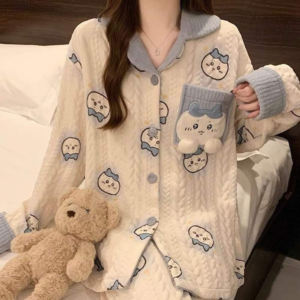 bspring autumn and winter new pure cotton threelayer gauze clothing
