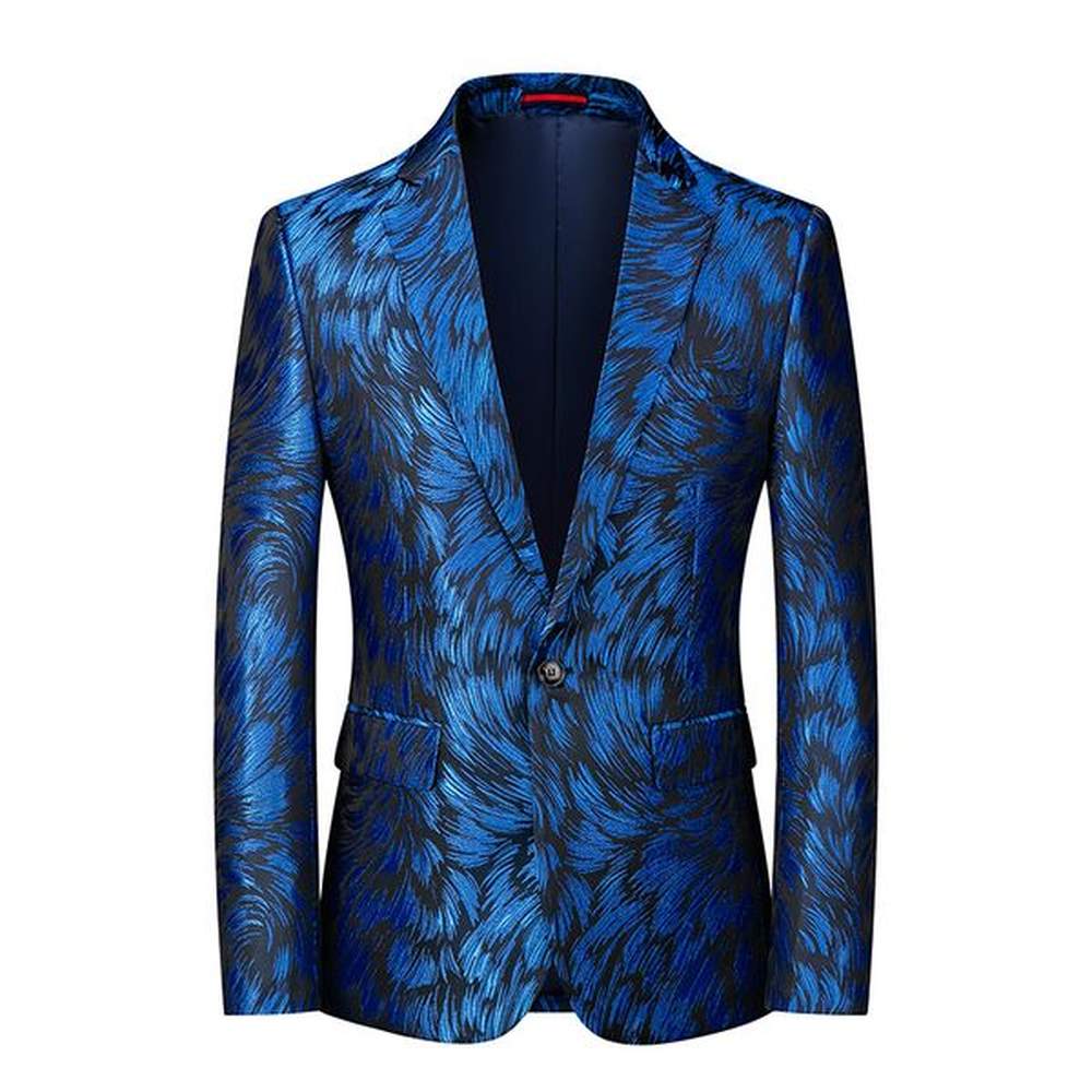 3708 Business casual suits best man wedding single button suit