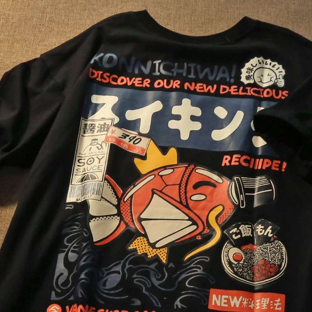 camisoles tanks vintage japan kanji cartoon fun graphic t shirts