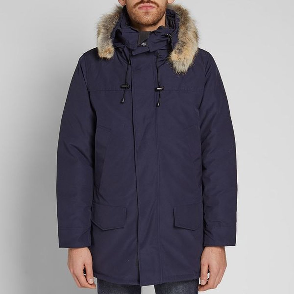 Canada Jacket Men's Designer Real Coyote Fur Outdoor Wyndham Windbreaker Canadagoosejacket Fourrure Manteau Down Jacket Coat Hiver Park