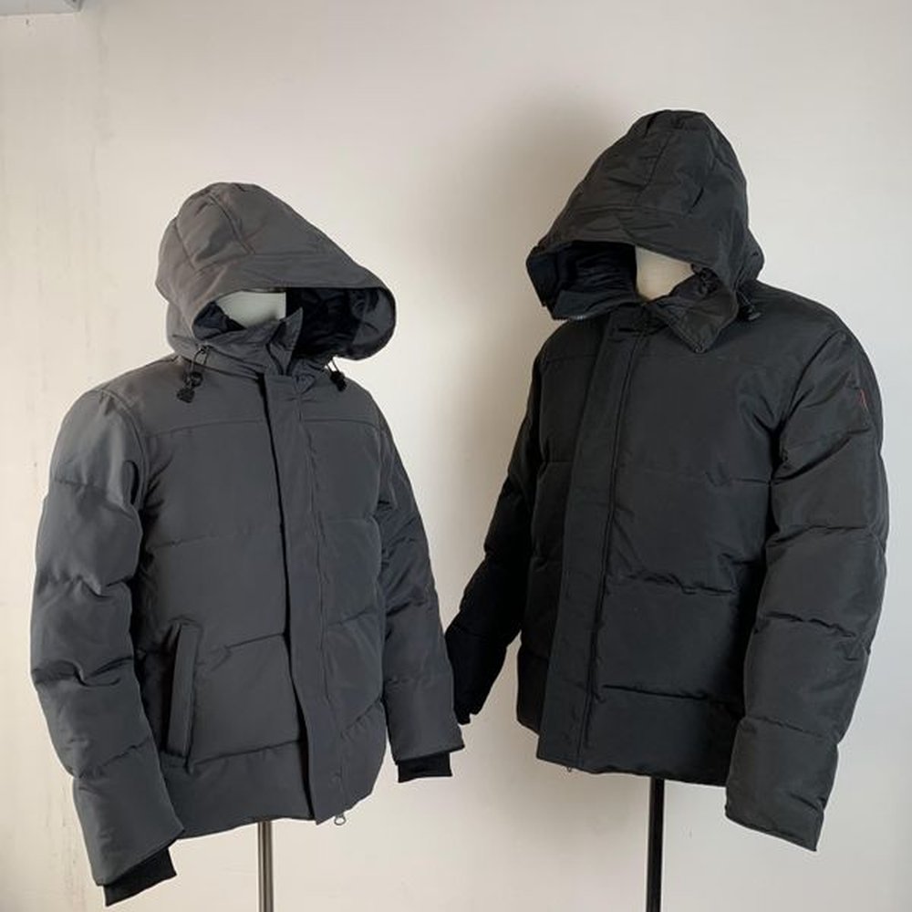 Canadian Men's jackets Parka Winter Men Homme Jassen Chaquetas Parkas Outerwear Big Fur Hooded Fourrure Manteau Down Jacket Coat Hiver