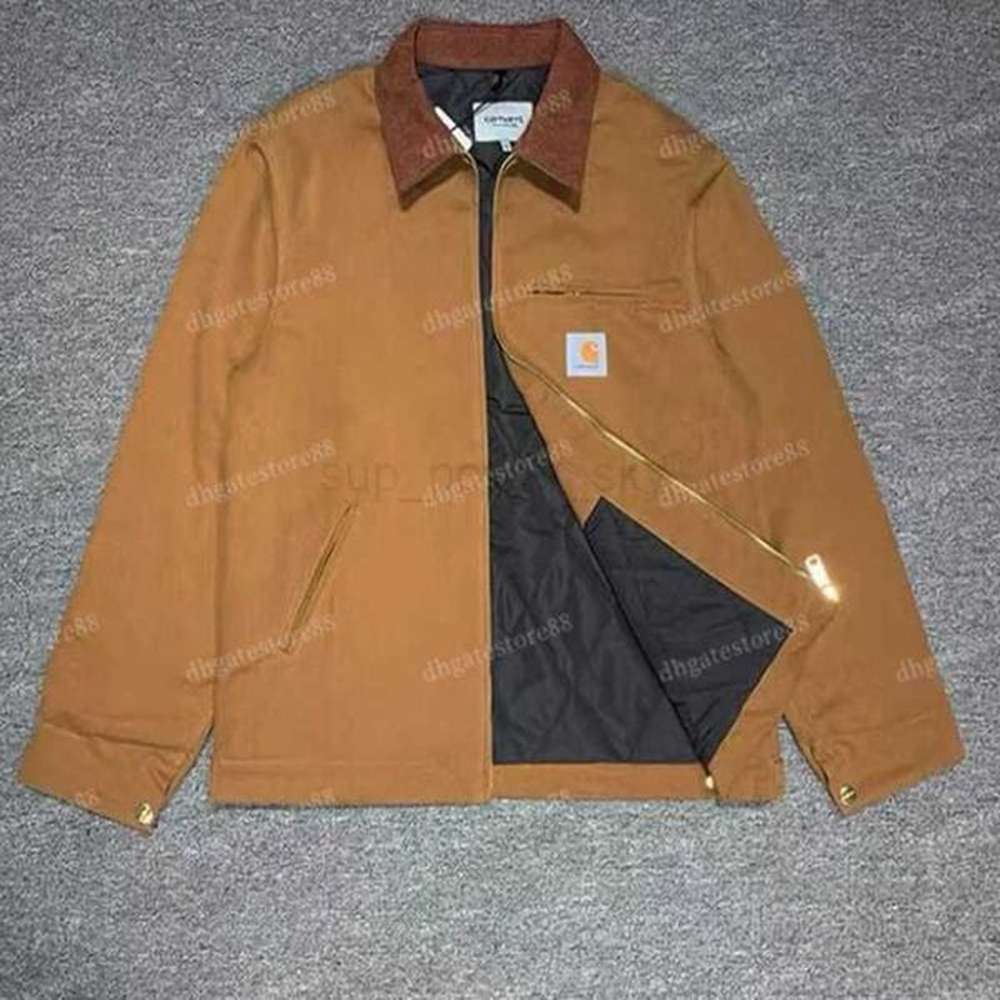 Carhart Designer Mens Jackets wip thick Detroit American work clothes cotton jacket men women couple Tidal flow design666