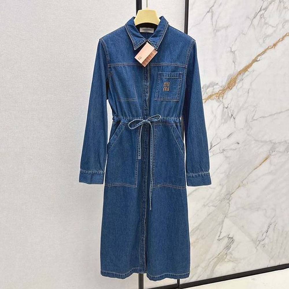 casual dress shirt dress designers denim dress luxury womens clothing