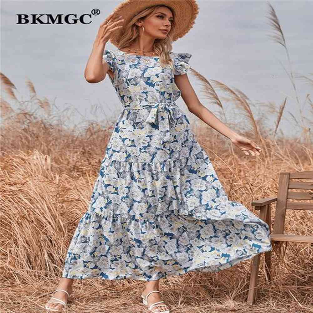 casual dresses bkmgc long maxi dresses for women fashion casual