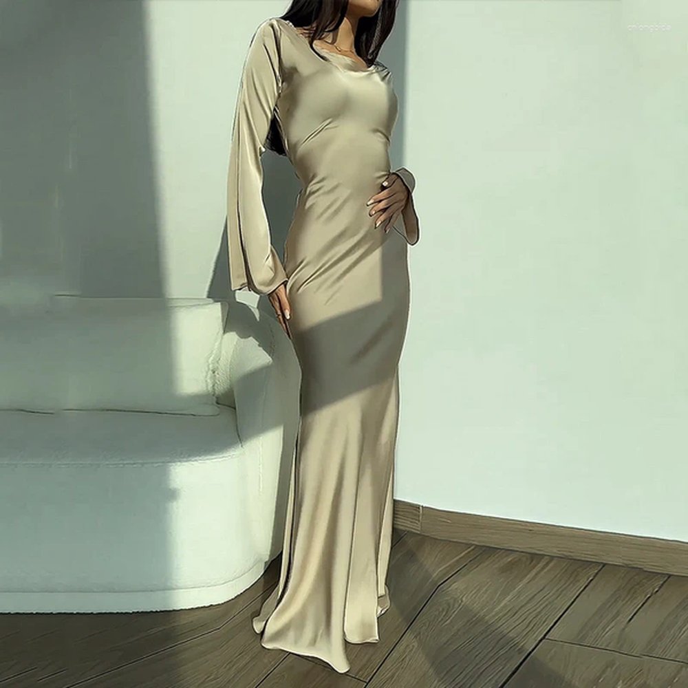 casual dresses ellafads women long dress autumn fashion simple round.png