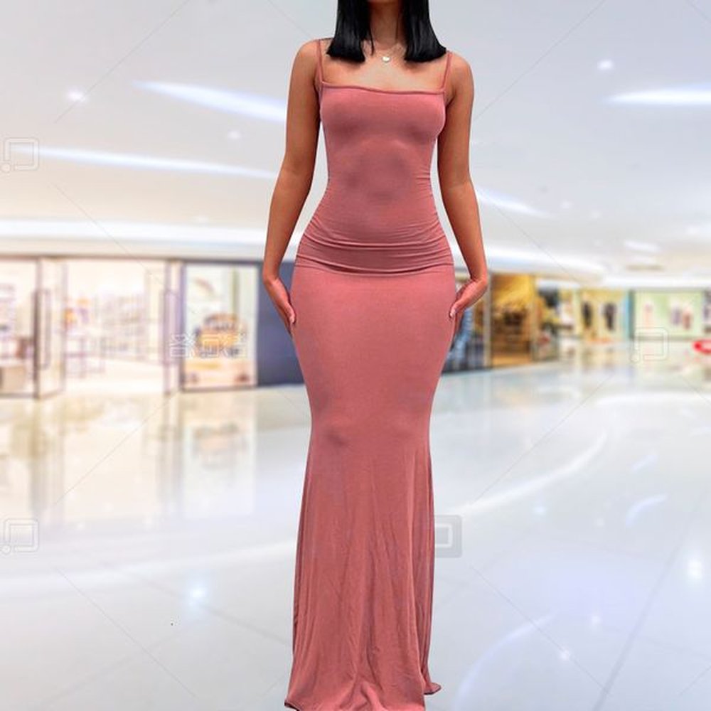 casual dresses fashion women sexy sleeveless bodycon backless long maxi