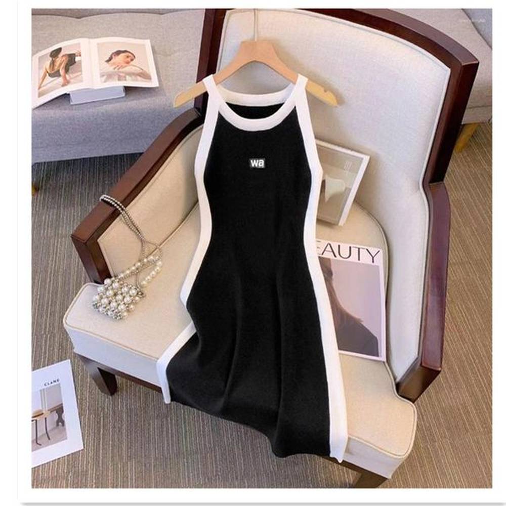 casual dresses sexy womens knitted dress summer black and