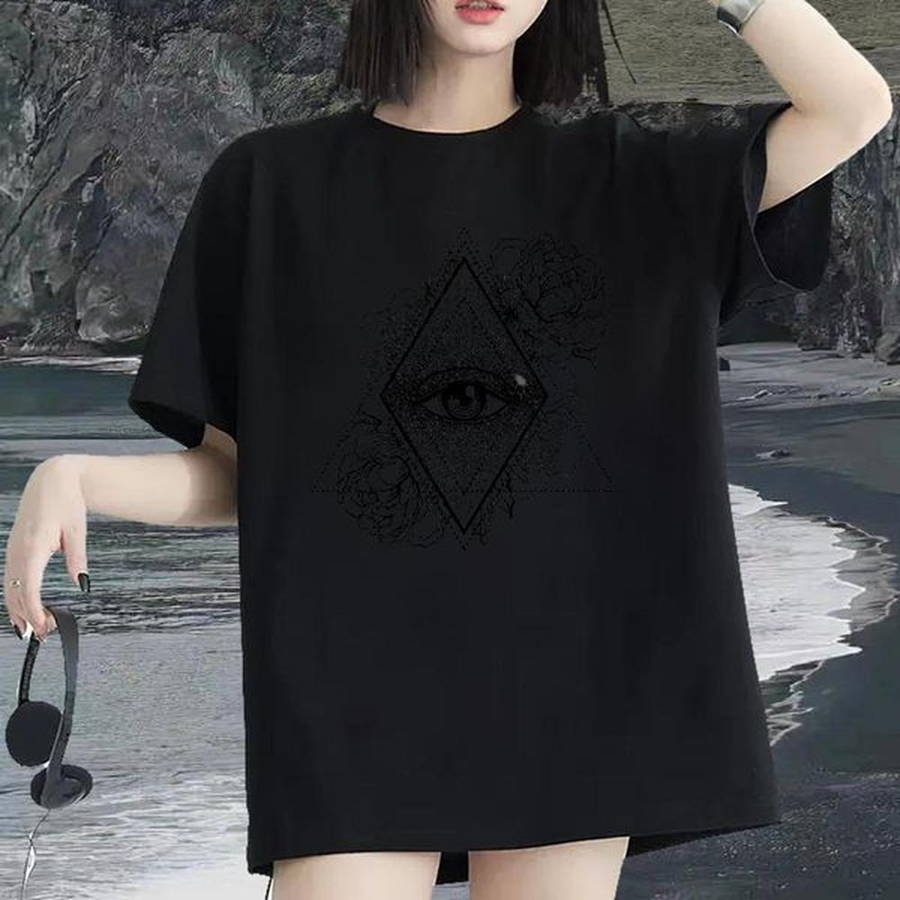 casual g cotton womens t shirts o neck short